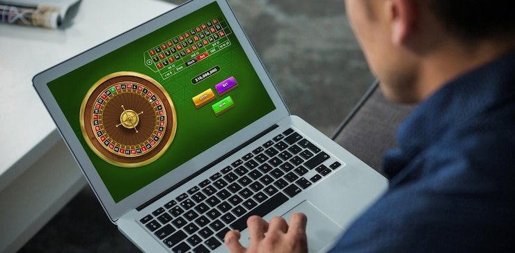 Live dealer studio showing professional croupier and HD broadcast setup at nikmat777 login